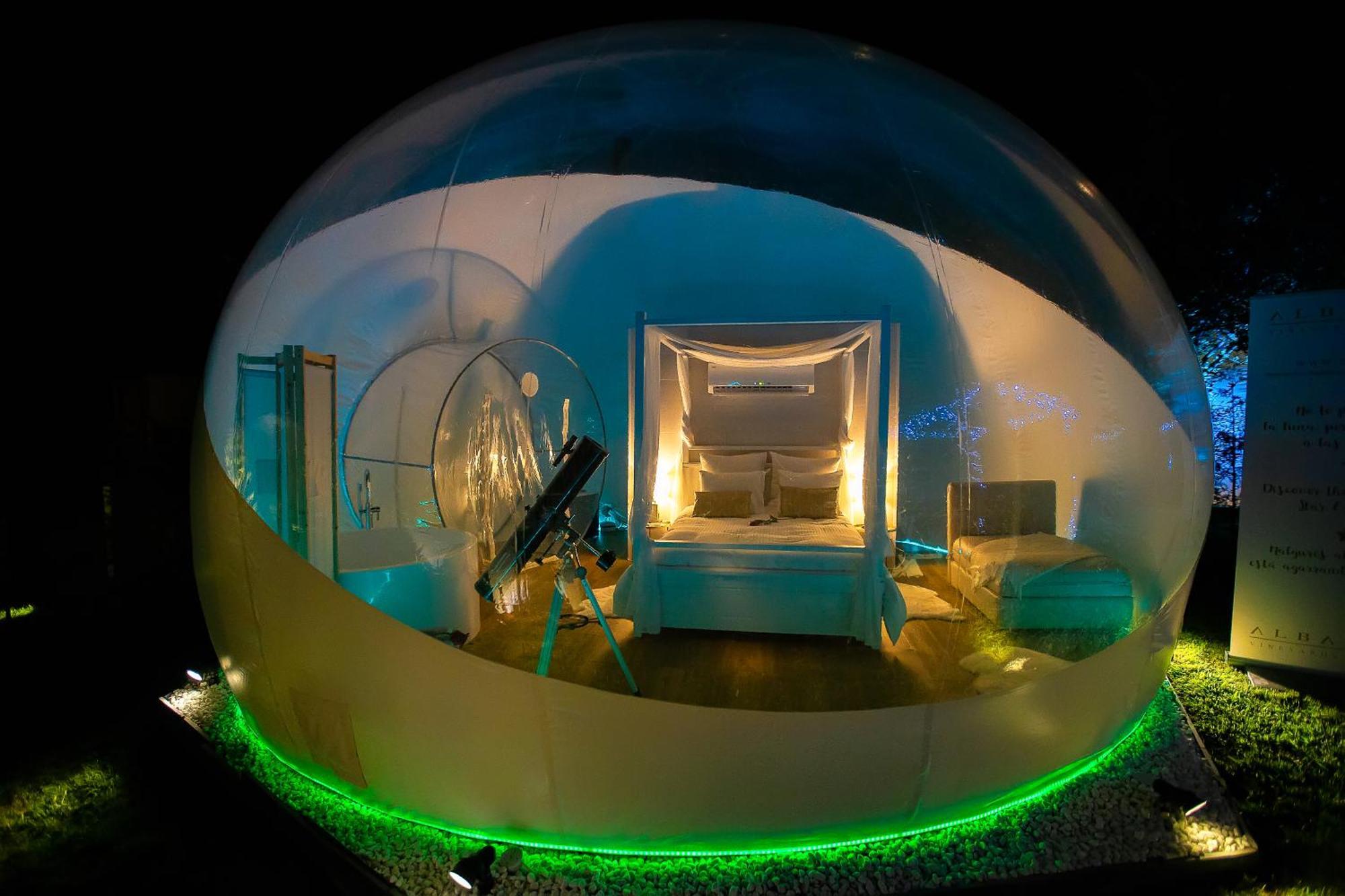 Burbujas Astronómicas Albarari Sanxenxo Exterior foto
