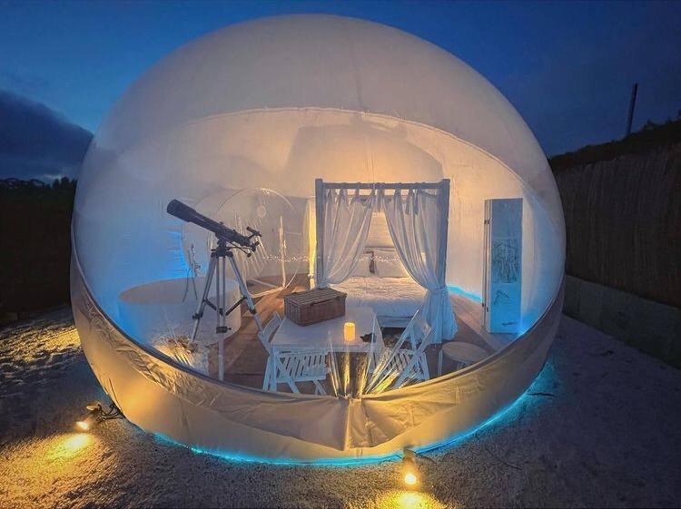 Burbujas Astronómicas Albarari Sanxenxo Exterior foto