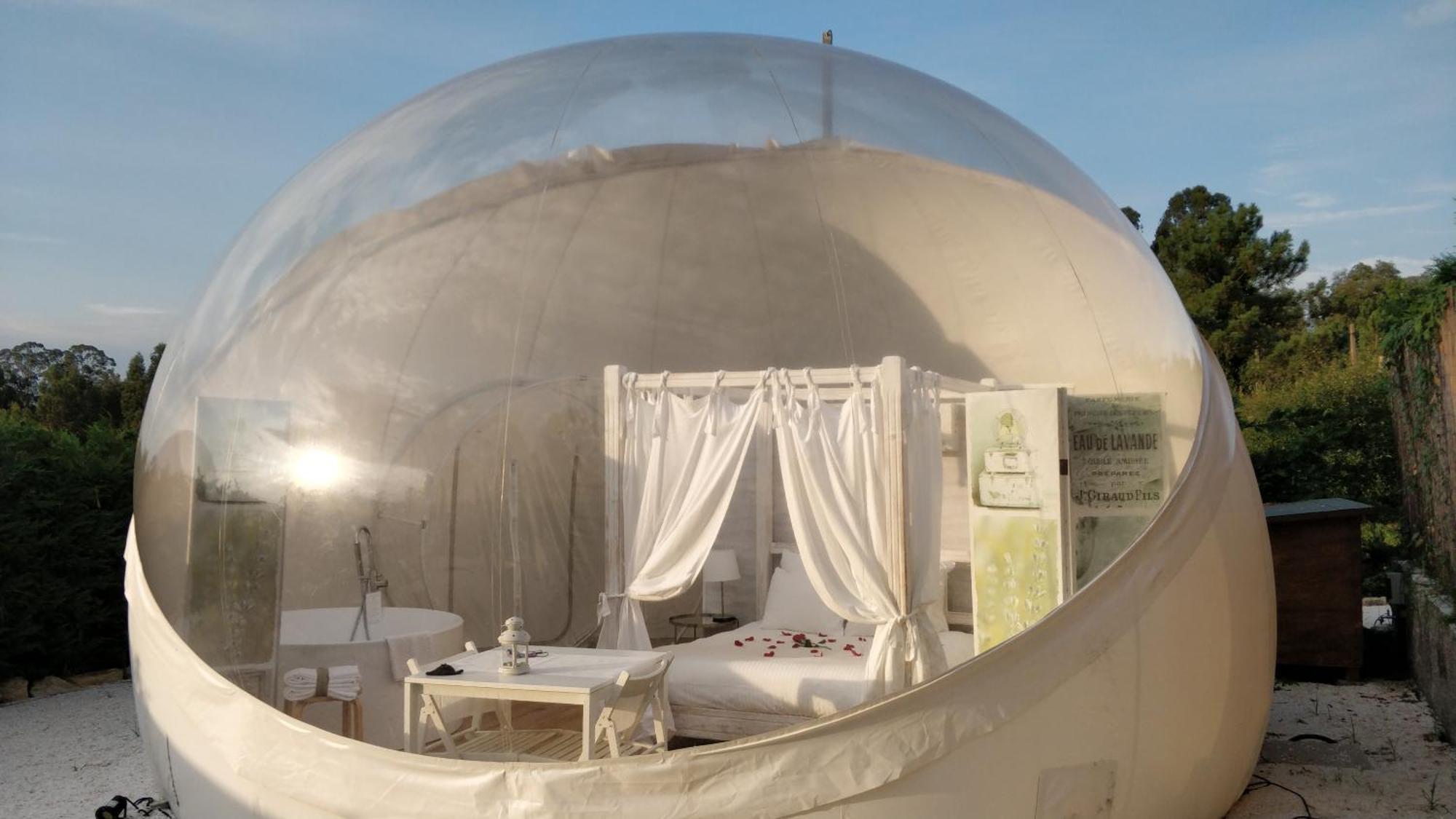Burbujas Astronómicas Albarari Sanxenxo Exterior foto