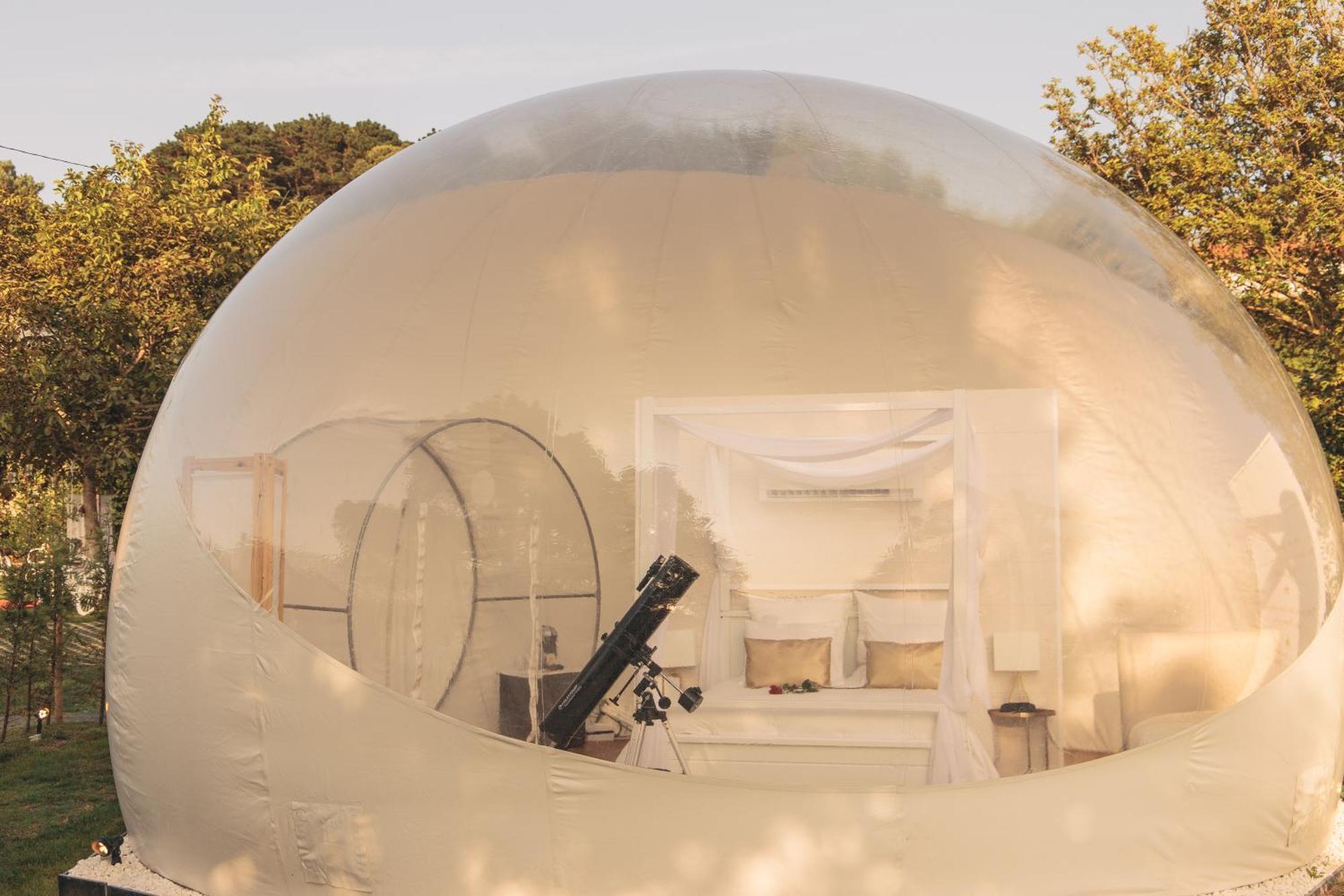 Burbujas Astronómicas Albarari Sanxenxo Exterior foto